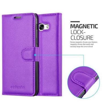 Samsung Galaxy A3 2017 Deksel Etui Case (lilla)