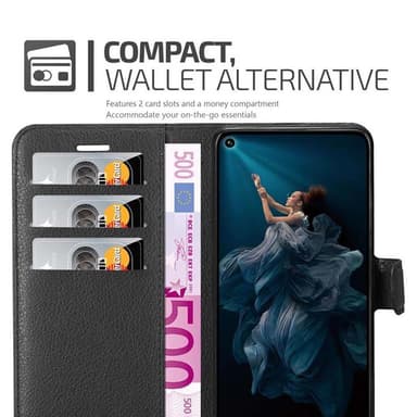Honor 20 PRO Deksel Etui Case (svart)
