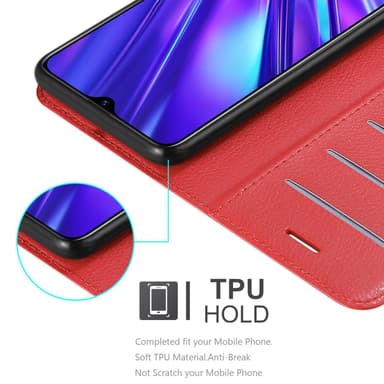 Realme 5 / 5i / 6i / C3 Deksel Etui Case (rød)