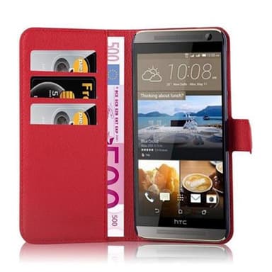 HTC ONE E9 PLUS Deksel Etui Case (rød)