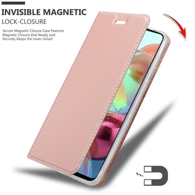 Samsung Galaxy A71 5G lommebokdeksel etui (rosa)