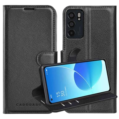 Oppo Reno6 5G Deksel Etui Case (svart)