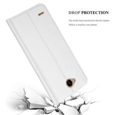 LG X POWER 2 lommebokdeksel etui (sølv)