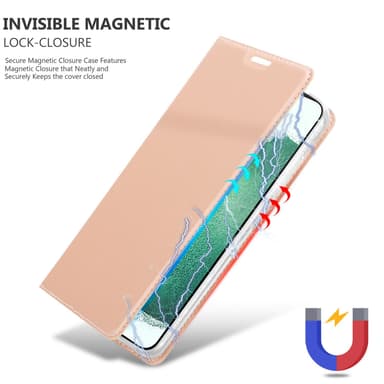 Samsung Galaxy S22 PLUS lommebokdeksel etui (rosa)