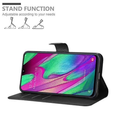 Samsung Galaxy A40 Deksel Etui Case (svart)
