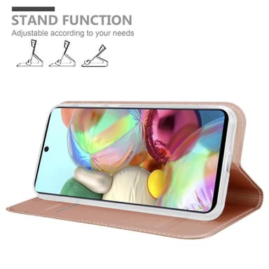 Samsung Galaxy A71 5G lommebokdeksel etui (rosa)