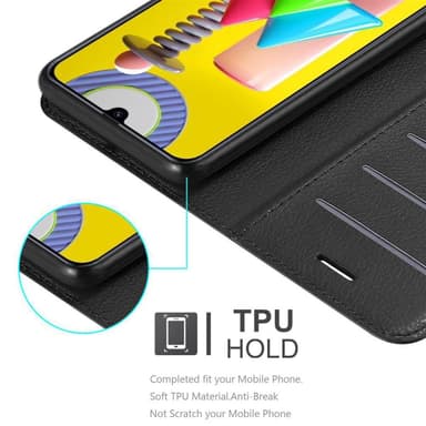 Samsung Galaxy M31 Deksel Etui Case (svart)
