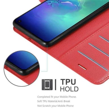 Samsung Galaxy S10e Deksel Etui Case (rød)