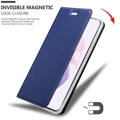 Samsung Galaxy S21 PLUS lommebokdeksel etui (blå)