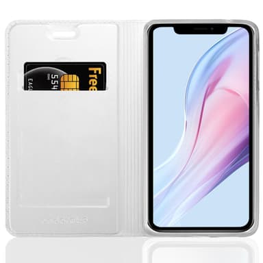 iPhone 13 lommebokdeksel etui (sølv)