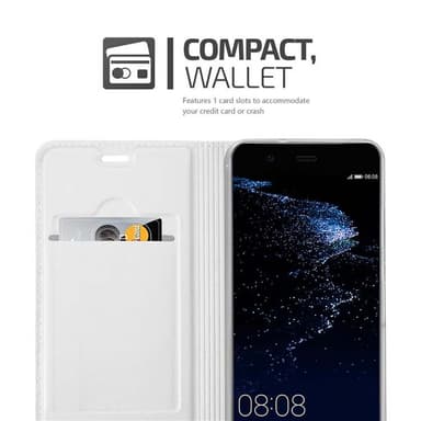 Huawei P10 lommebokdeksel etui (sølv)