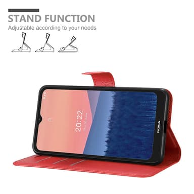 Nokia C21 Deksel Etui Case (rød)