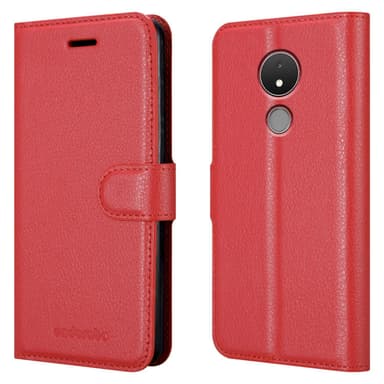Nokia C21 Deksel Etui Case (rød)