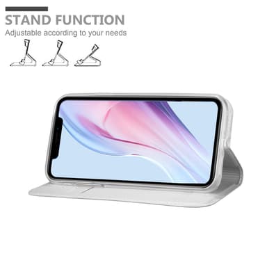 iPhone 13 lommebokdeksel etui (sølv)