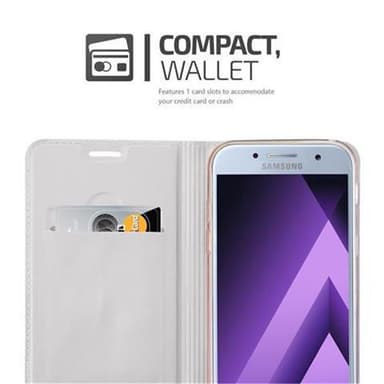 Samsung Galaxy A5 2017 lommebokdeksel etui (sølv)