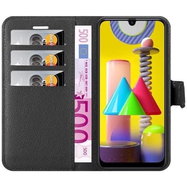 Samsung Galaxy M31 Deksel Etui Case (svart)