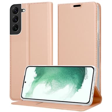 Samsung Galaxy S22 PLUS lommebokdeksel etui (rosa)