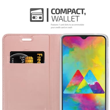 Samsung Galaxy M21 / M30s lommebokdeksel etui (rosa)