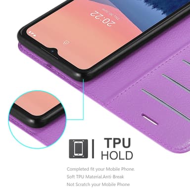 Nokia C21 Deksel Etui Case (lilla)