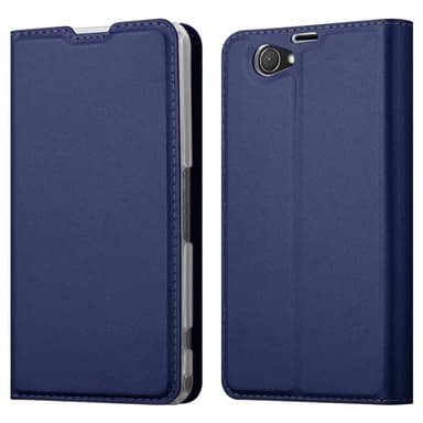 Sony Xperia Z1 COMPACT lommebokdeksel etui (blå)