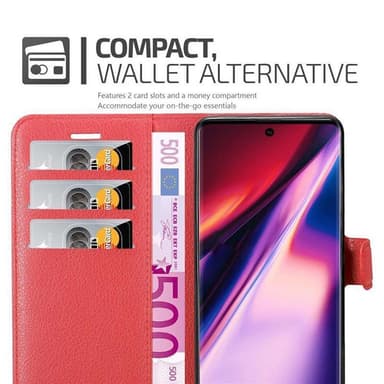 Samsung Galaxy NOTE 10 Deksel Etui Case (rød)