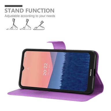 Nokia C21 Deksel Etui Case (lilla)