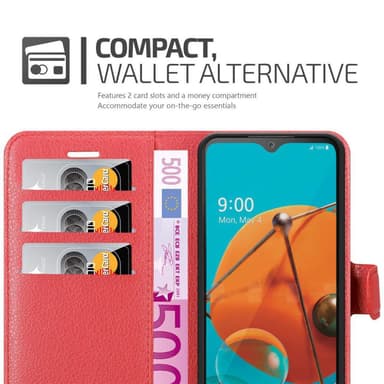 LG KQ51 Deksel Etui Case (rød)