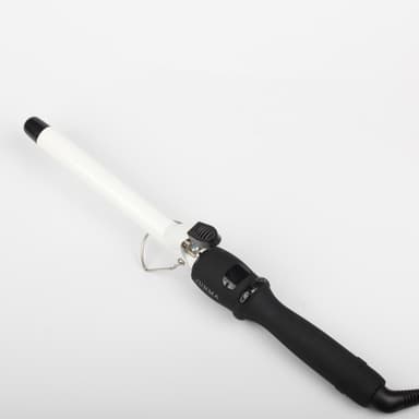 Anti-Scald LCD-skjerm Krølltang med 14 temperaturkontrollmodus Hvit 20mm