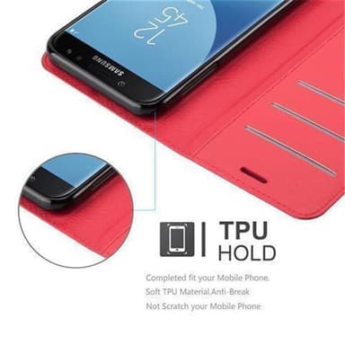 Samsung Galaxy J7 2017 Deksel Etui Case (rød)