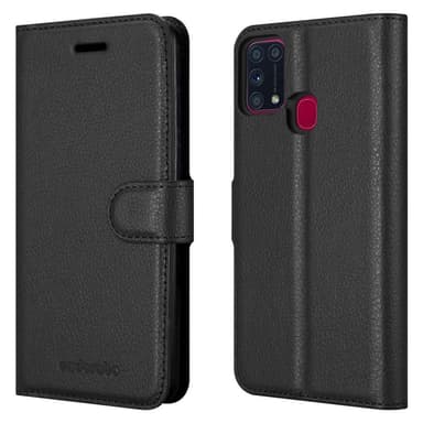 Samsung Galaxy M31 Deksel Etui Case (svart)