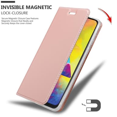 Samsung Galaxy M21 / M30s lommebokdeksel etui (rosa)