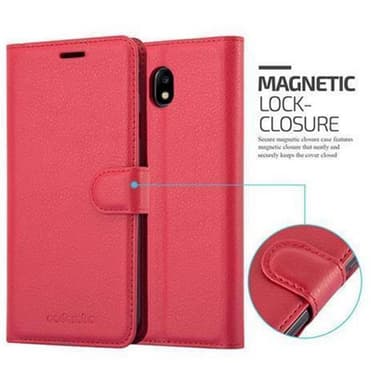 Samsung Galaxy J7 2017 Deksel Etui Case (rød)