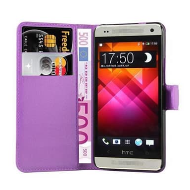 HTC ONE M4 MINI Deksel Etui Case (lilla)