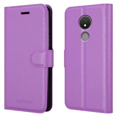 Nokia C21 Deksel Etui Case (lilla)