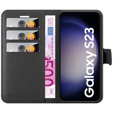 Samsung Galaxy S23 Deksel Etui Case (Svart)