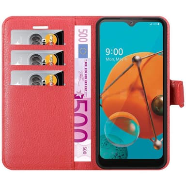 LG KQ51 Deksel Etui Case (rød)