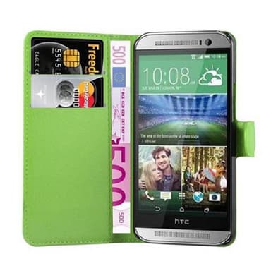 HTC ONE M8 MINI Deksel Etui Case (grønn)