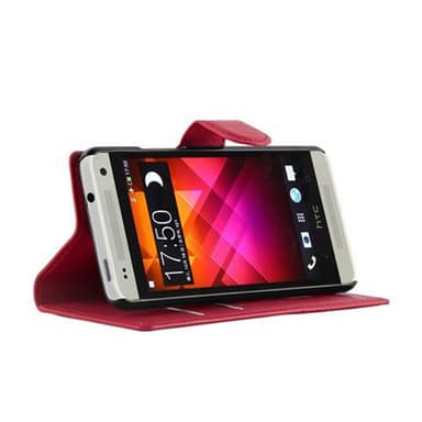 HTC ONE M4 MINI Deksel Etui Case (rød)