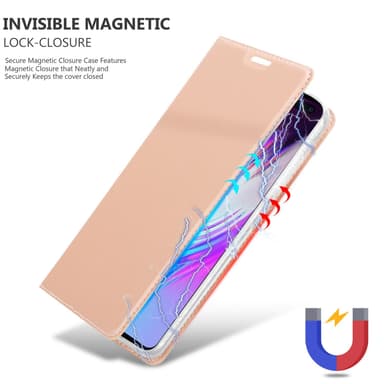 Samsung Galaxy S10 5G lommebokdeksel etui (rosa)