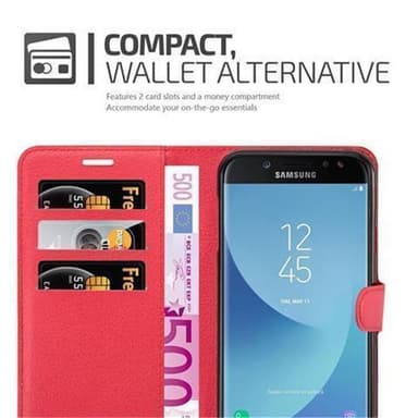 Samsung Galaxy J7 2017 Deksel Etui Case (rød)
