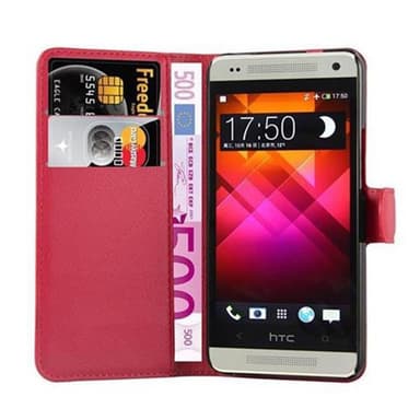 HTC ONE M4 MINI Deksel Etui Case (rød)