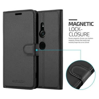 Sony Xperia XZ2 Deksel Etui Case (svart)