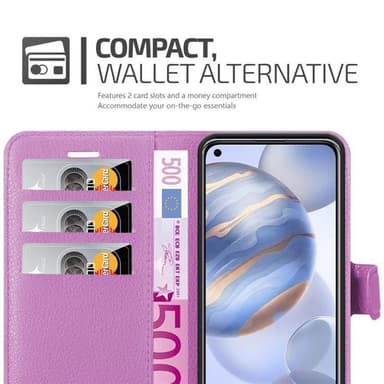 Honor 30 Deksel Etui Case (lilla)