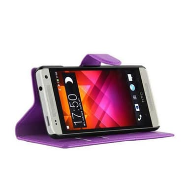 HTC ONE M4 MINI Deksel Etui Case (lilla)