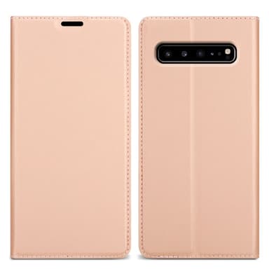 Samsung Galaxy S10 5G lommebokdeksel etui (rosa)