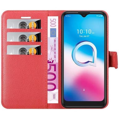 Alcatel 1S 2020 Deksel Etui Case (rød)