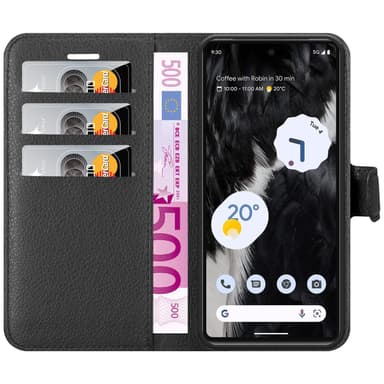 Google PIXEL 7 Deksel Etui Case (Svart)