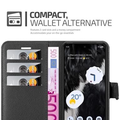 Google PIXEL 7 Deksel Etui Case (Svart)