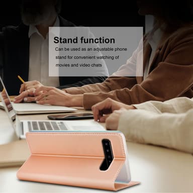 Samsung Galaxy S10 5G lommebokdeksel etui (rosa)