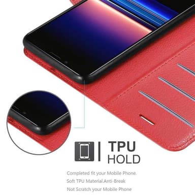 Sony Xperia 1 / Xperia XZ4 Deksel Etui Case (rød)